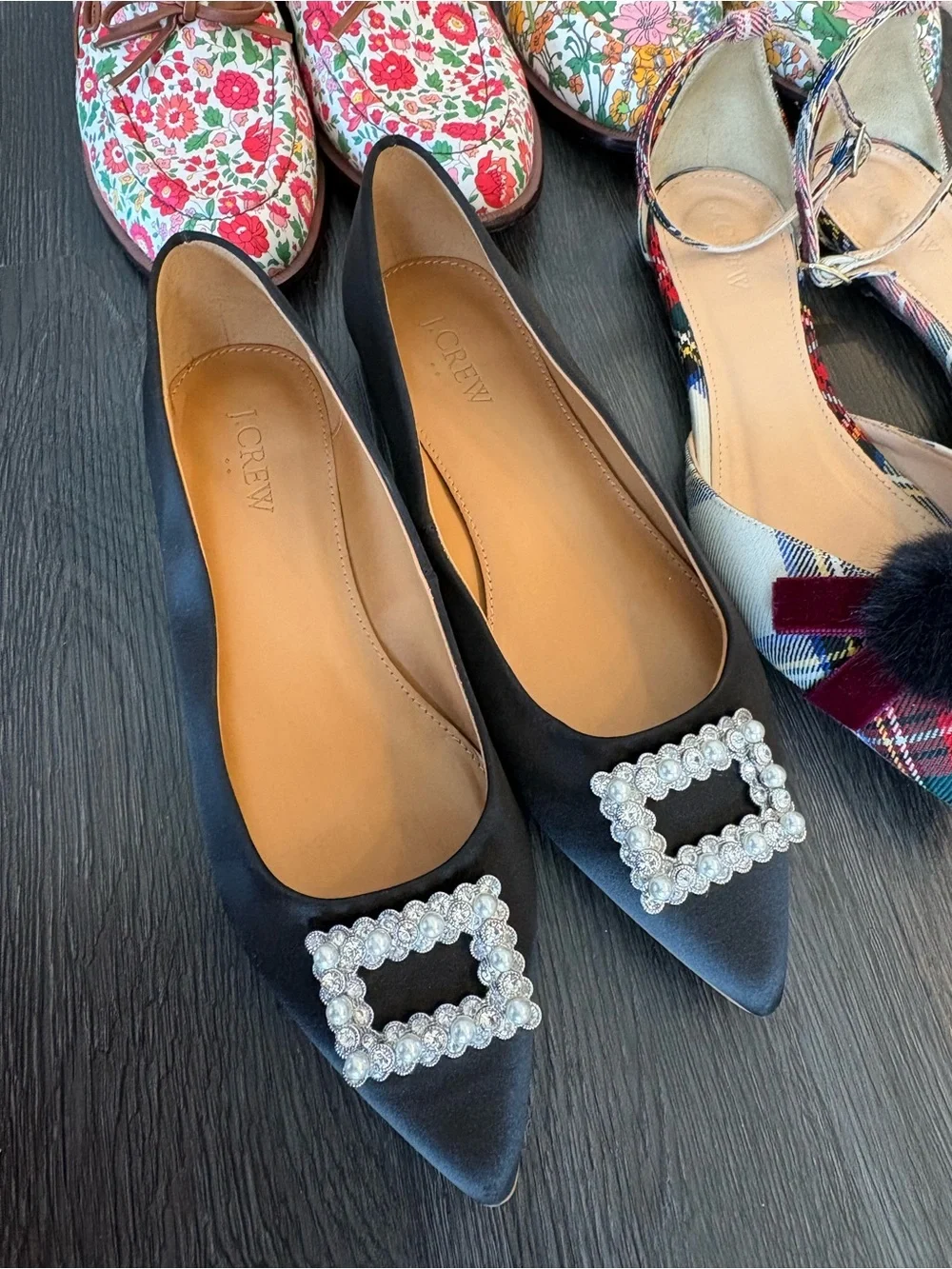 J CREW shoe bundle 7.5 loafers and flats